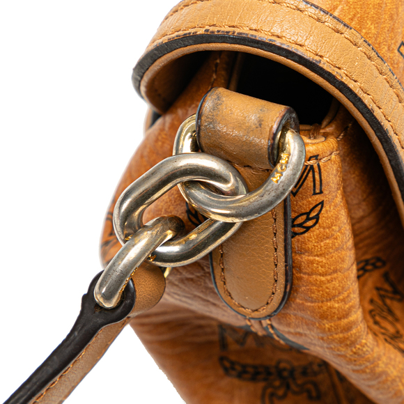 Pre-Loved MCM Visetos Satchel - Picture 9 of 11